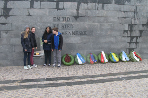 Liberation from the Nazi-occupation 1940-1945 remembered at Institut Sankt Joseph
