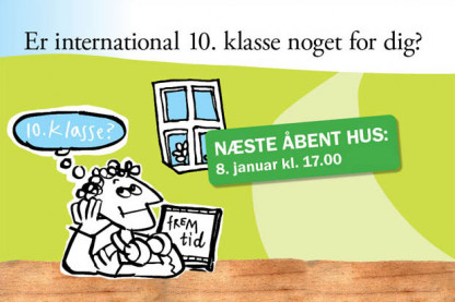 Informationsmøde om 10. klasse tirsdag 8/1 2019
