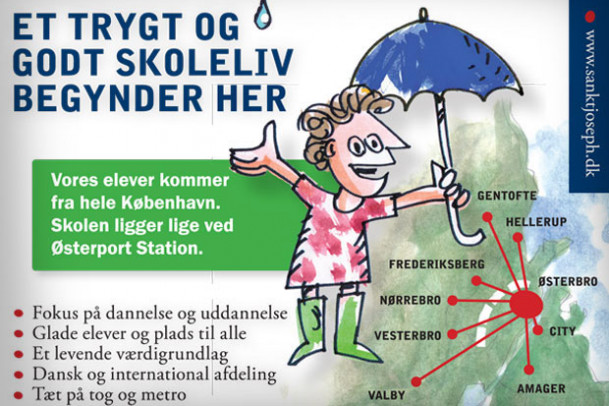 Det er nemt at komme til ISJ