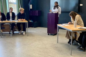 ESU Debate competition at Rungsted Gymnasium
