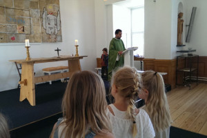 Lunch mass on Wednesdays has started up again