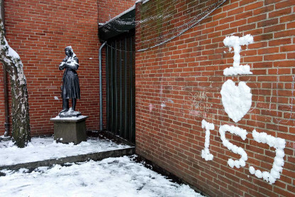 ISJ på væggen