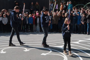 Inauguration of our labyrinth on Saint Joseph's Day 19/3 2018: 2