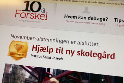 Vi vandt "10 til Forskel"!