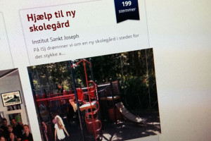 Giv en stemme til vores nye skolegård