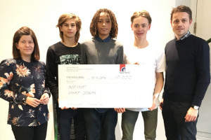 Institut Sankt Joseph modtog 10.000 kr.