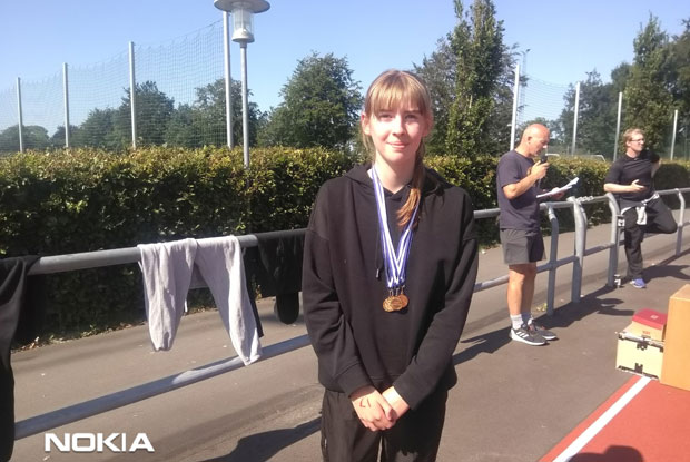 Celina får 4 medaljer